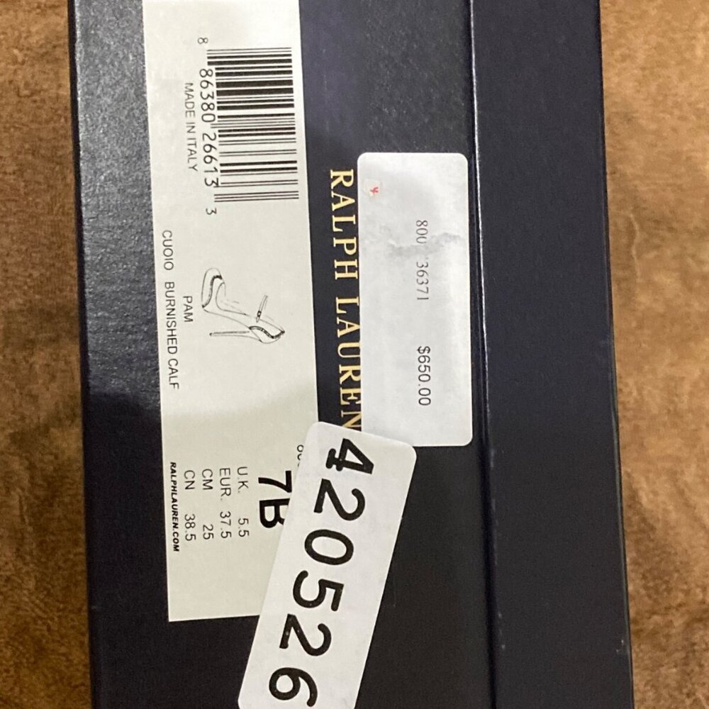 Ralph Lauren purple label Mary Jane pumps NIB - Picture 2 of 5